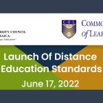 UCJ/COL Distance Learning Standard 2022 Launch and Workshops
